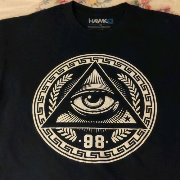 Tony Hawk Other - Hawk Brand All Seeing Eye Image T-shirt . Size XL